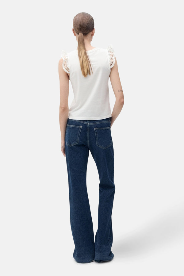 Top (sans manches) Blanc - MANGO