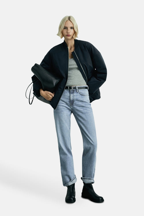 Jean droit LIGHT BLUE DENIM - MANGO