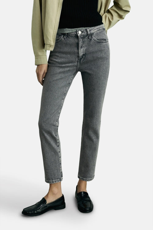 CLAUDIA - mid grey denim