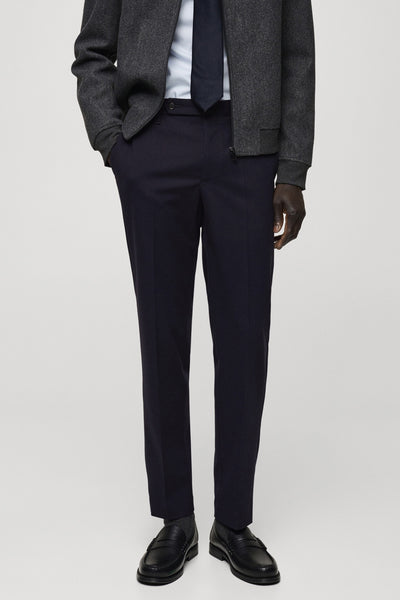 Pantalon de costume Bleu - MANGO