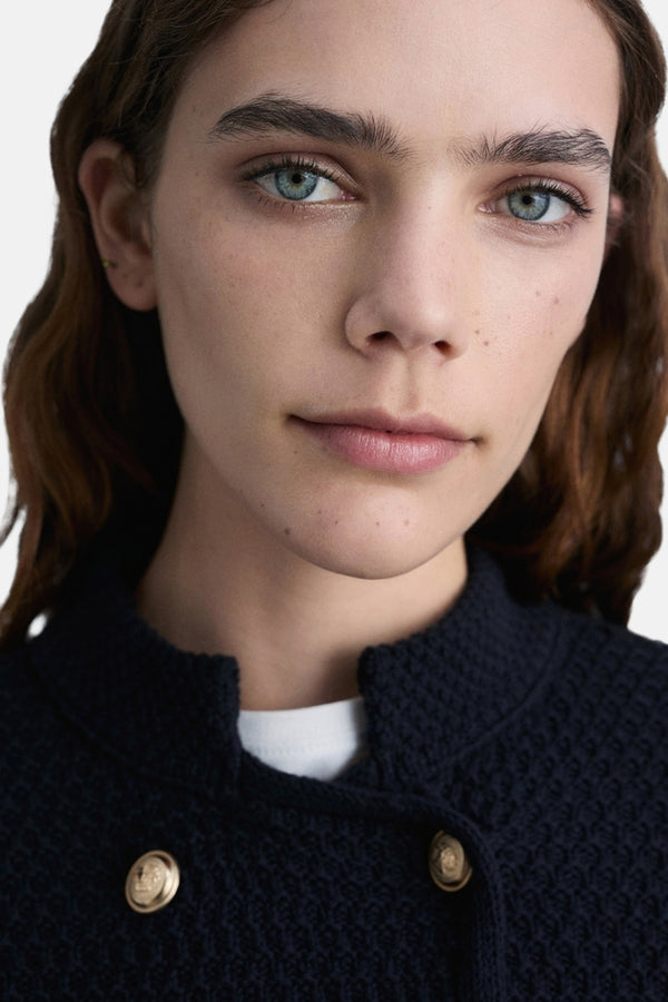 Cardigan Bleu - MANGO
