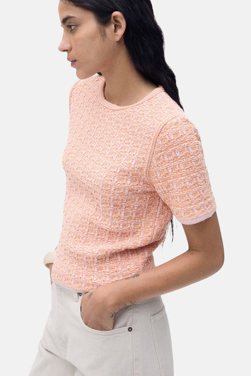 Trui met ronde hals Roze - MANGO