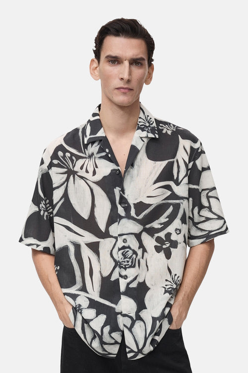 Chemise (manches courtes) Multicolore - MANGO