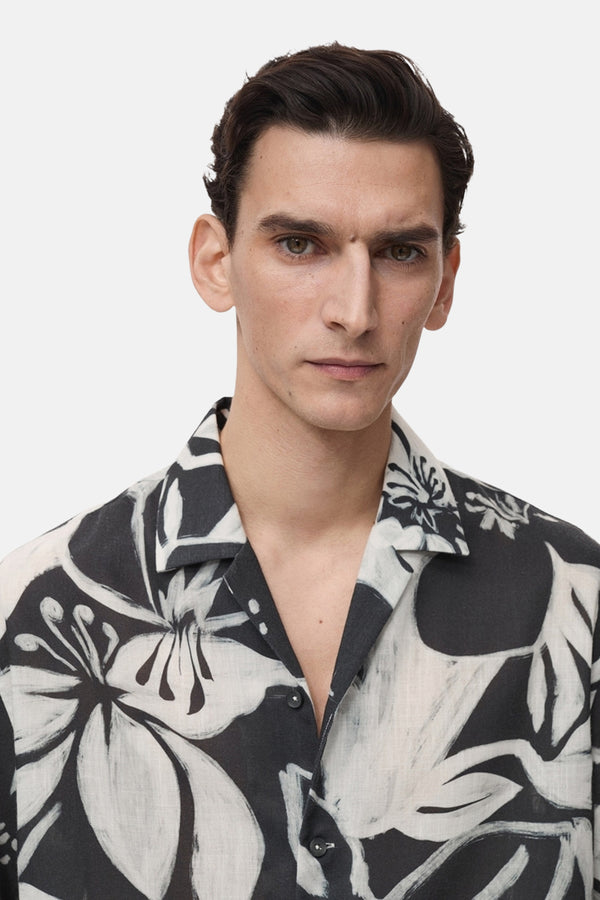 Chemise (manches courtes) Multicolore - MANGO