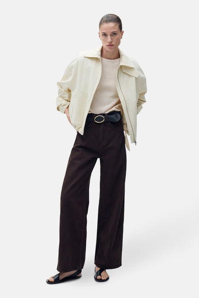 Pull col rond Beige - MANGO
