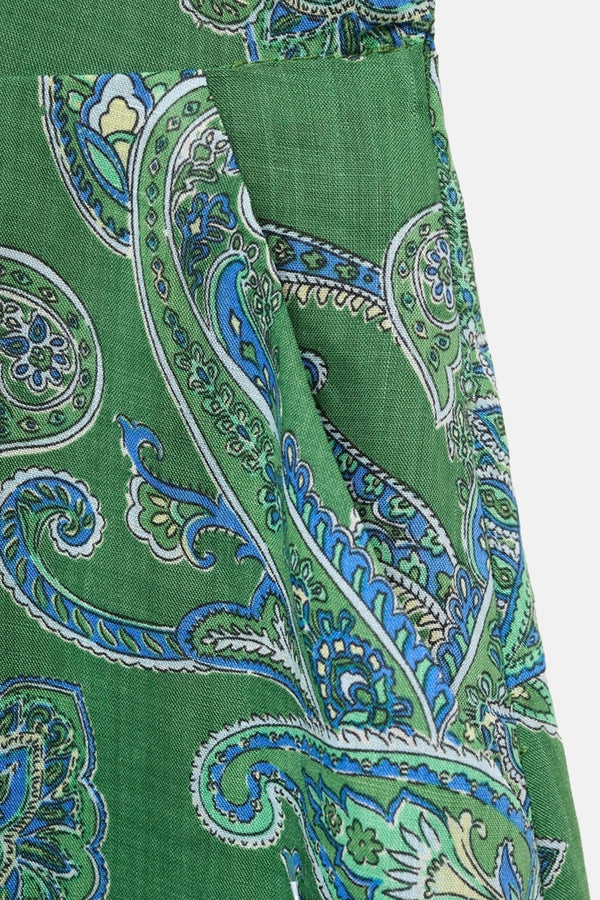 Robe  Vert - MANGO