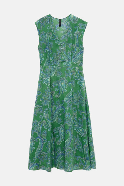 Robe  Vert - MANGO