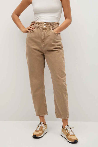 Jeans - beige