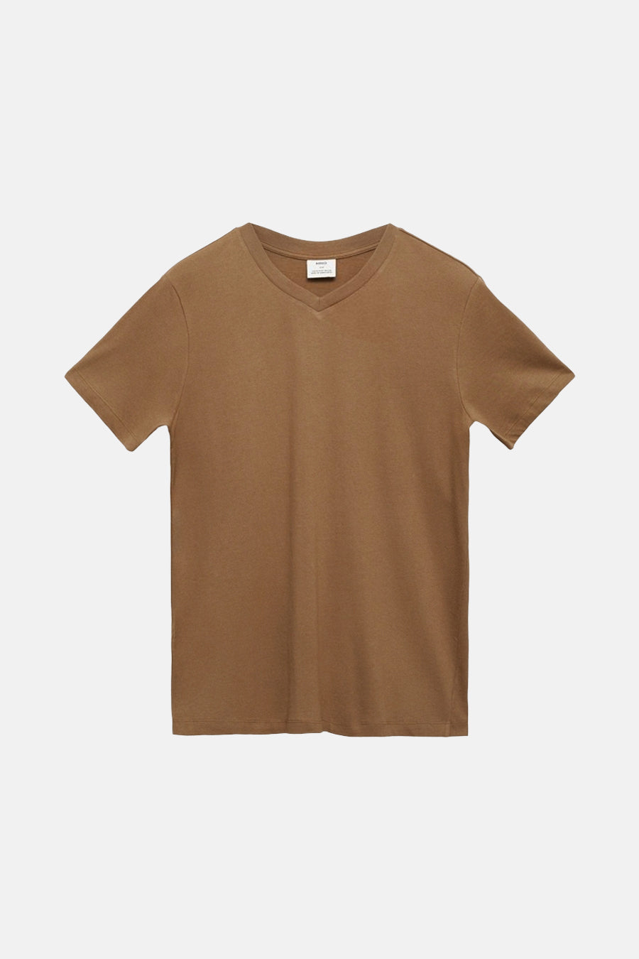 T-shirt (korte mouwen) Bruin - MANGO