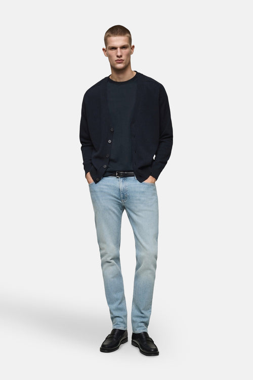 Jean slim LIGHT BLUE DENIM - MANGO