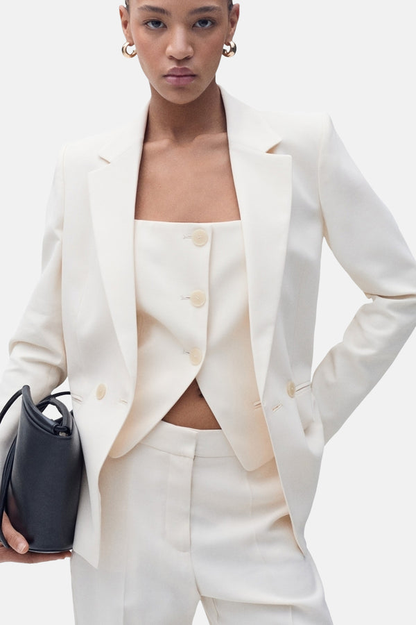 Blazer Blanc - MANGO