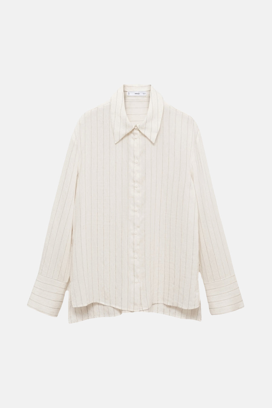 Chemisier (manches longues) Blanc - MANGO