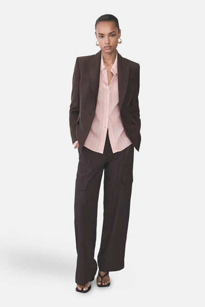 Chemisier (manches longues) Rose - MANGO