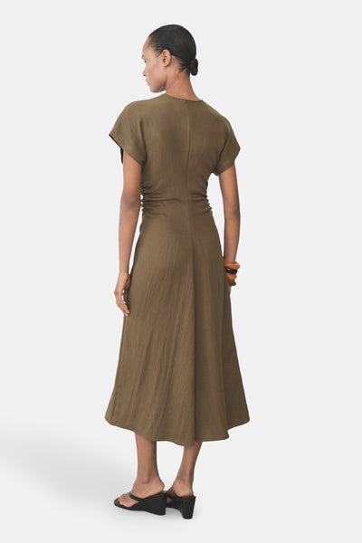 Robe  Brun - MANGO