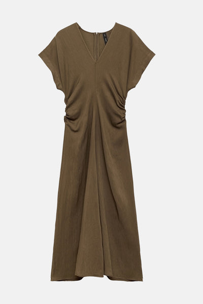 Robe  Brun - MANGO