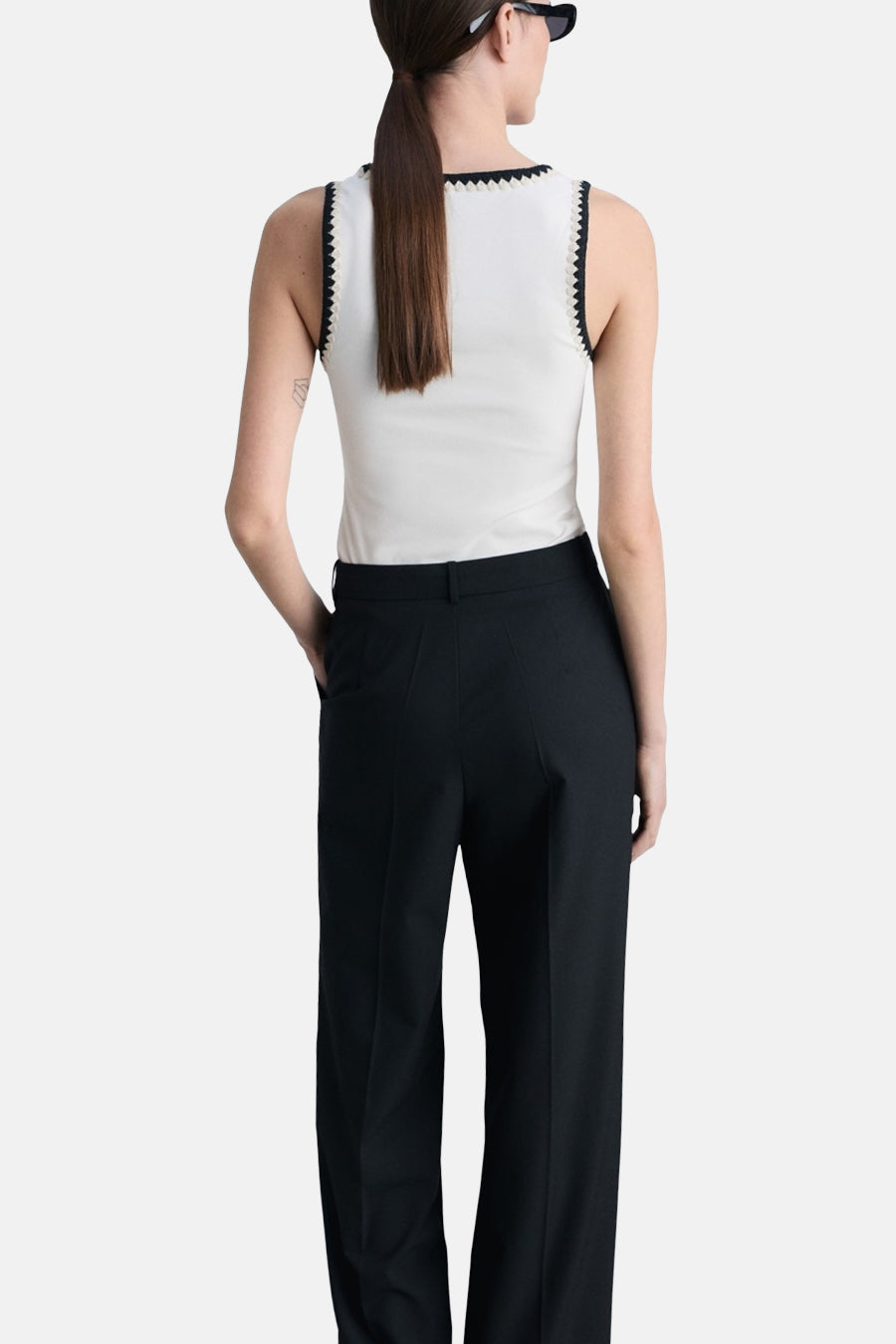Singlet Wit - MANGO