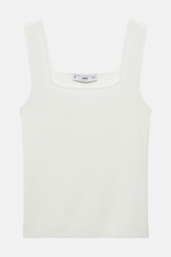 Débardeur Blanc - MANGO