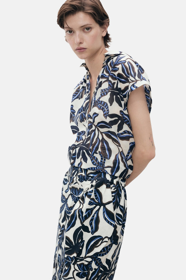 Chemisier (manches courtes) Multicolore - MANGO