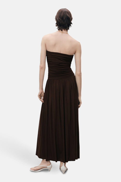 Robe  Brun - MANGO