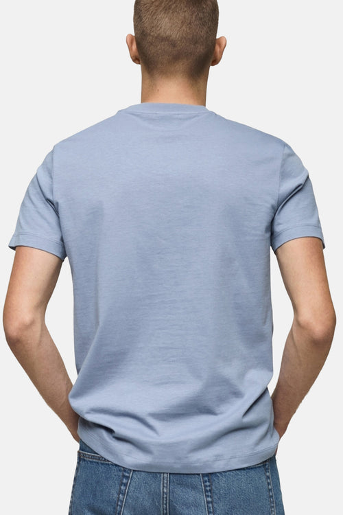 T-shirt (manches courtes) Bleu - MANGO