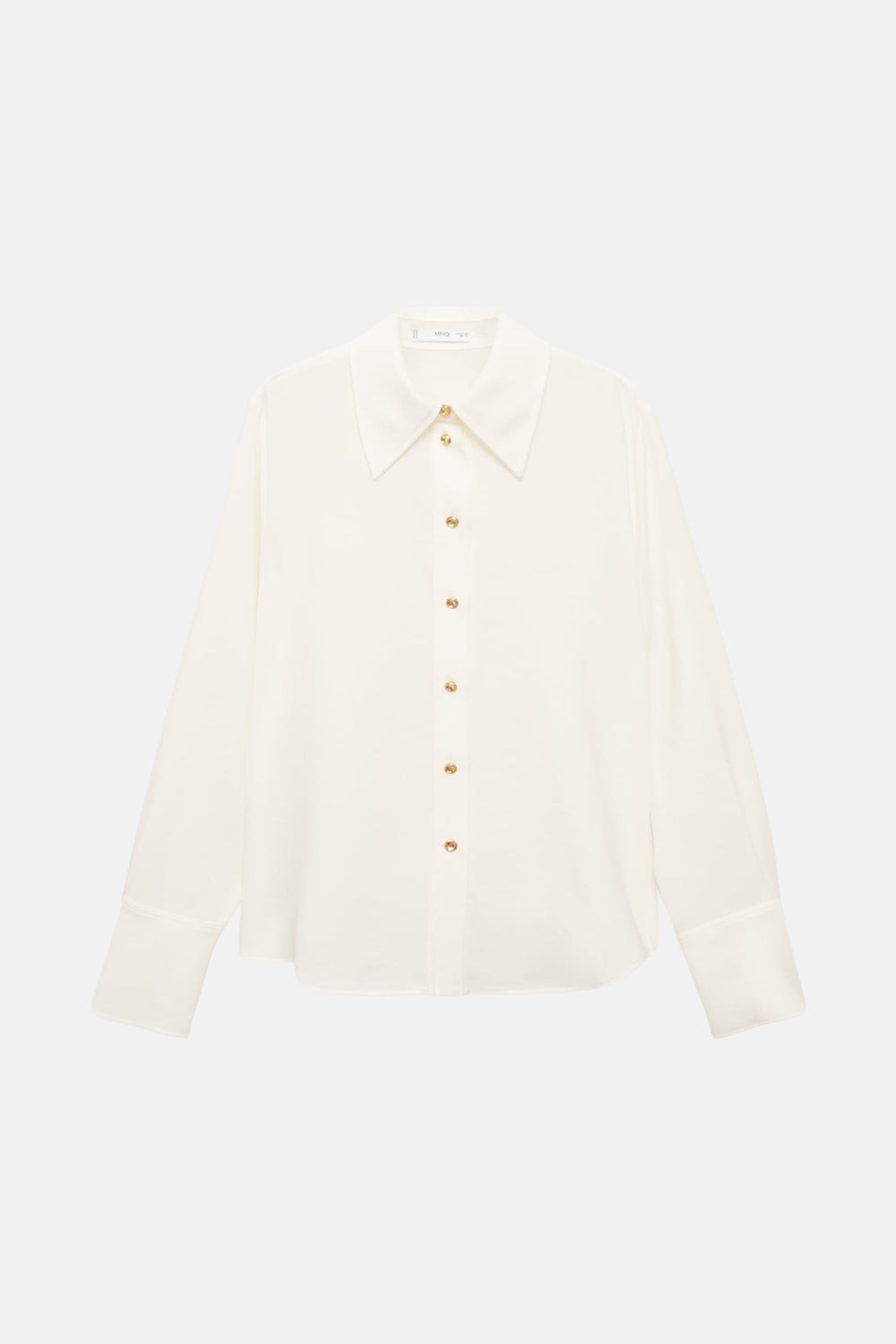 Chemisier (manches longues) Blanc - MANGO