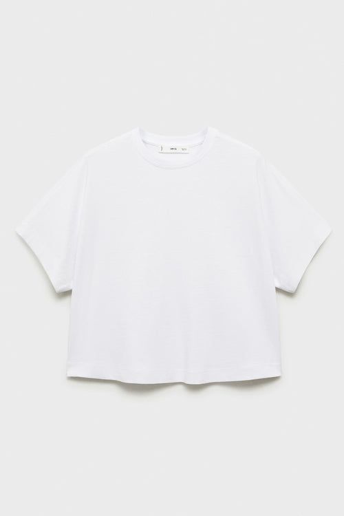 T-shirt met korte mouwen - wit