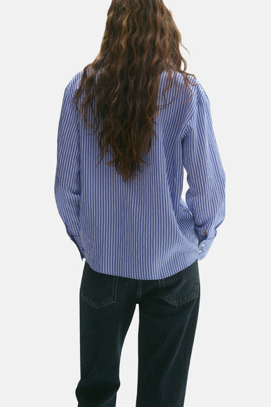 Hemd (lange mouwen) Blauw - MANGO