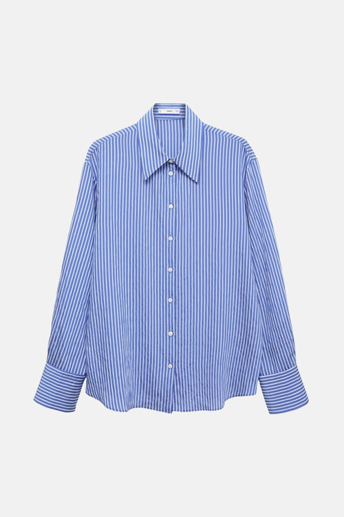 Chemisier (manches longues) Bleu - MANGO