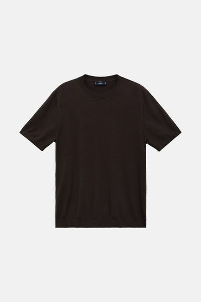 T-shirt (korte mouwen) Bruin - MANGO