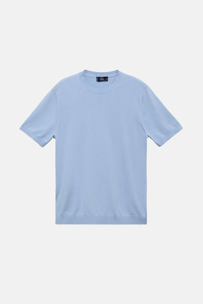 T-shirt (korte mouwen) Blauw - MANGO