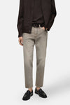 Jean tapered MID GREY DENIM - MANGO