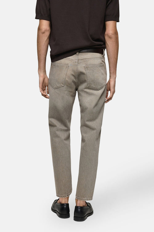 Jean tapered MID GREY DENIM - MANGO