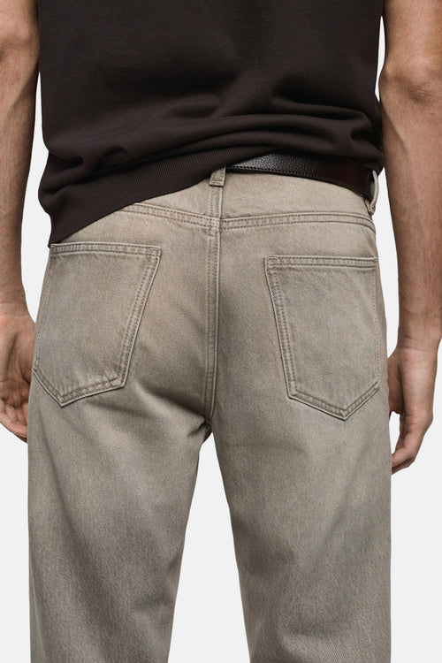 Jean tapered MID GREY DENIM - MANGO