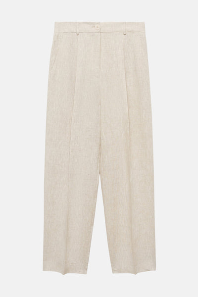 Pantalon Beige - MANGO