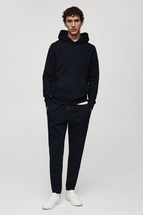 Sweat à capuche Bleu - MANGO