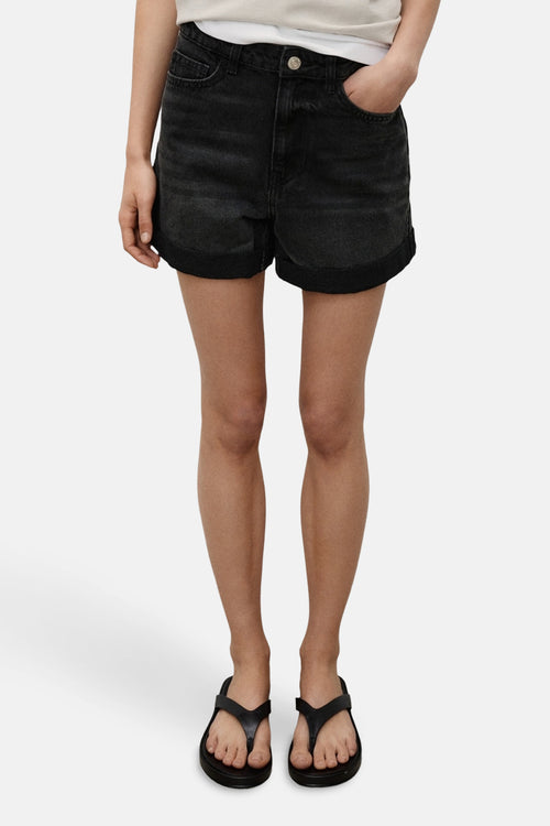 Short BLACK DENIM - MANGO