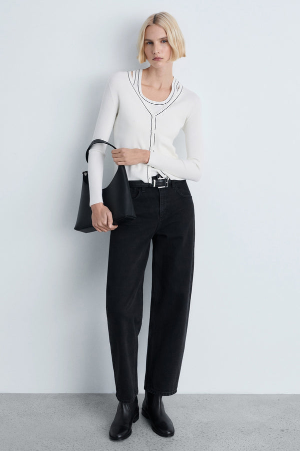 Cardigan Blanc - MANGO