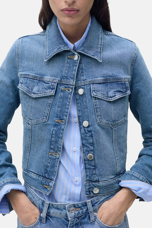 Jeansjas Denim - MANGO