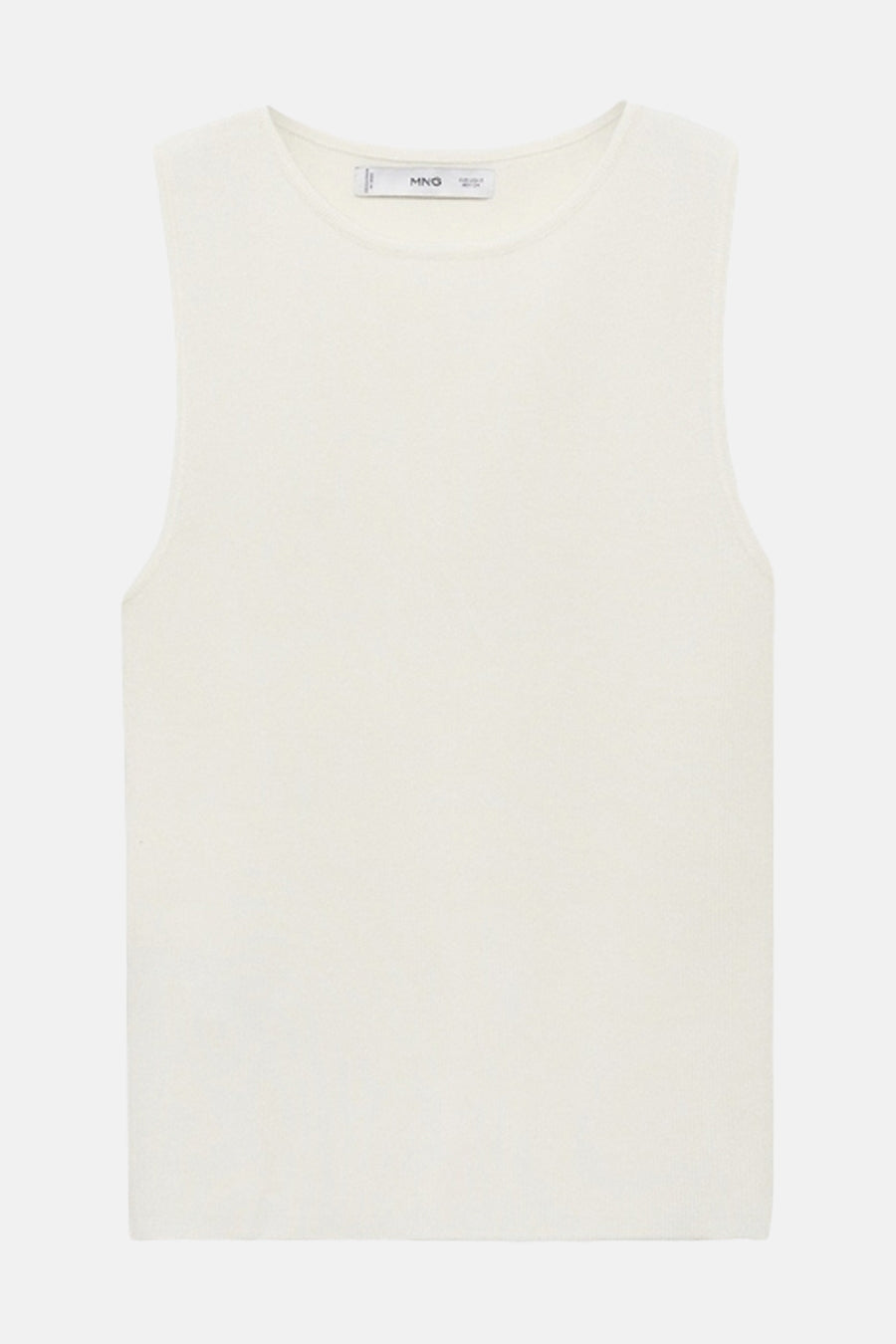 Top (sans manches) Écru - MANGO