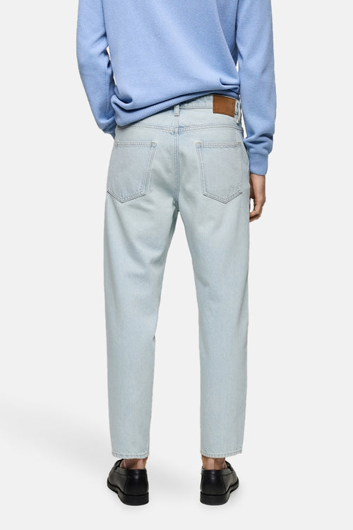 Jean tapered LIGHT BLUE DENIM - MANGO