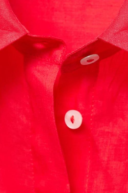 Chemisier (manches longues) Rouge - MANGO