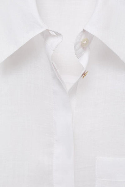 Chemisier (manches longues) Blanc - MANGO