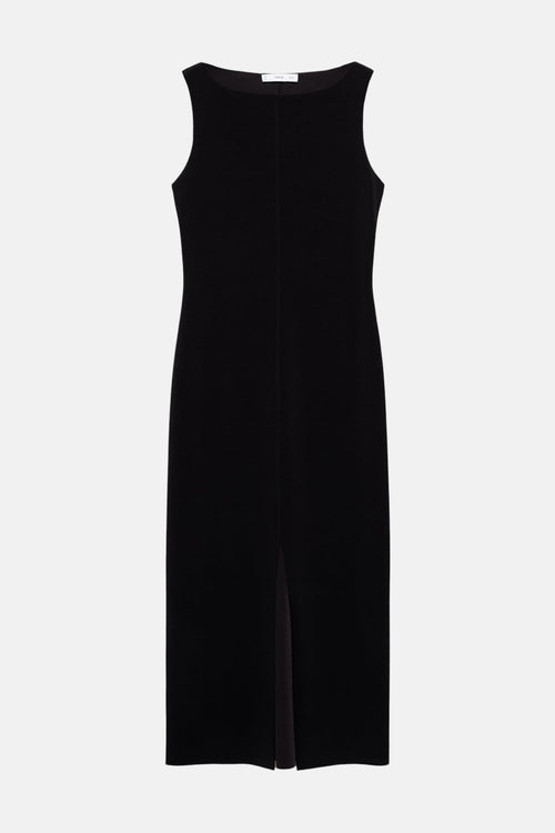 Robe  Noir - MANGO