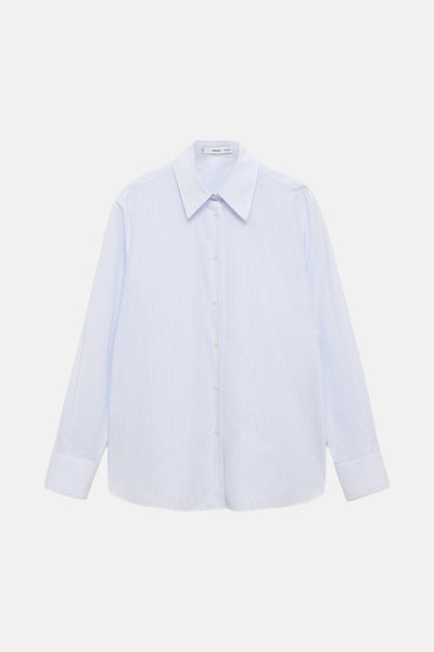 Chemisier (manches longues) Bleu - MANGO