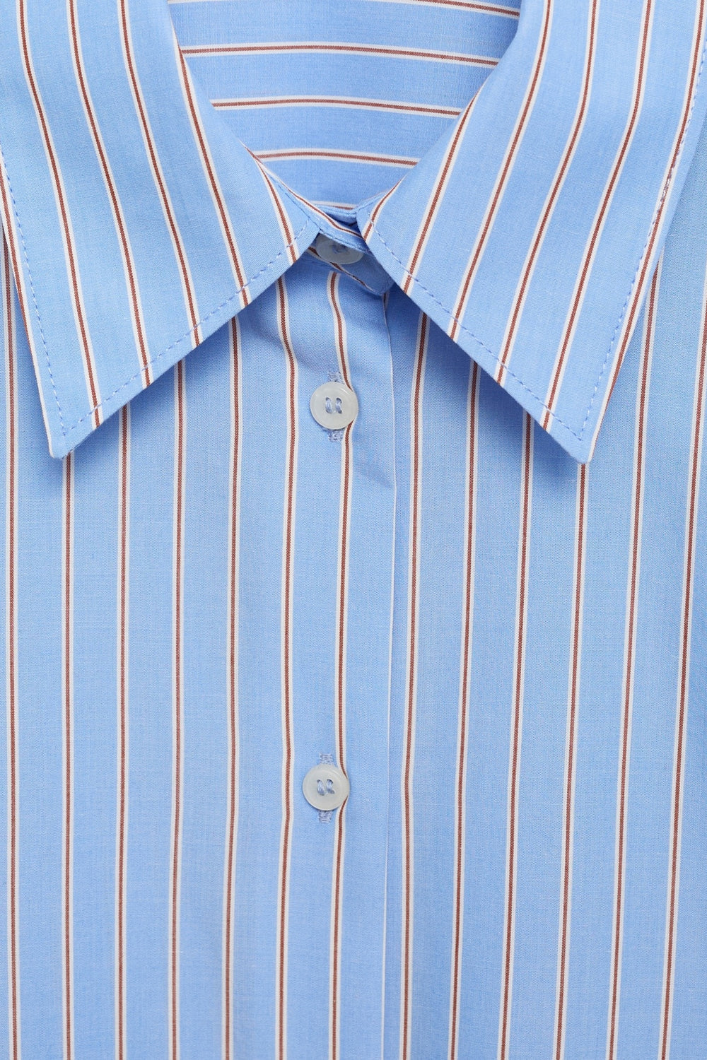 Chemisier (manches longues) Bleu - MANGO