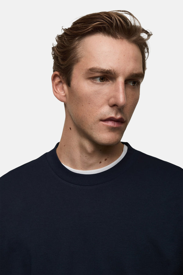 T-shirt (manches longues) Bleu - MANGO