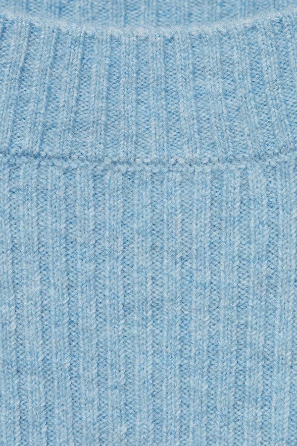 Pull col rond Bleu - MANGO