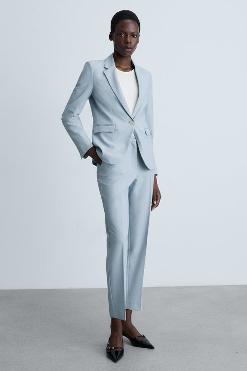 Blazer Bleu - MANGO