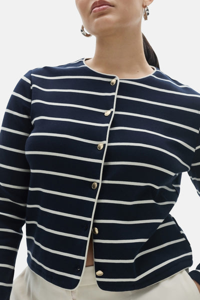 Cardigan Bleu - MANGO