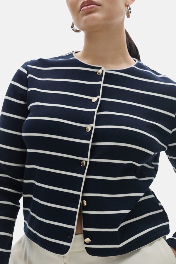 Cardigan Bleu - MANGO